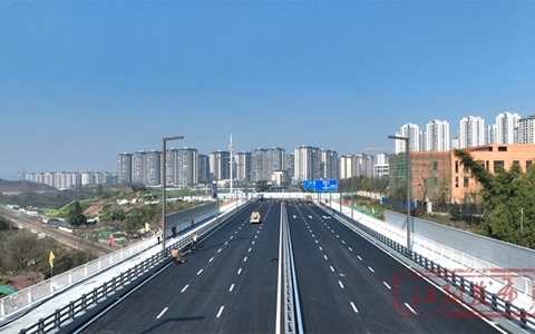 泸州车主们 龙翔西路二环路至马鞍寺段已通车